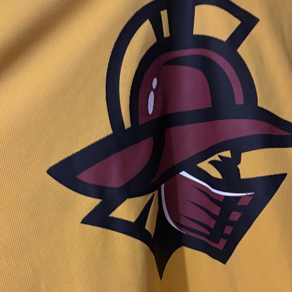 Yellow and Black Hockey Jersey - Picture 2 of 8